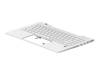 HP - Erstatningstastatur for bærbar PC - bakbelysning - Sveitsisk - med toppdeksel - for ProBook 440 G8 Notebook, 445 G8 Notebook