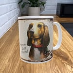 Shawprint Limited Bruno JURA Hound 11oz Coffee Mug My Dog's Rules Theme 631DRMUG