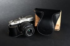 Handmade Genuine real Leather Full Camera Case Camera bag for Olympus EP5 E-P5