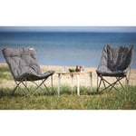 Outwell Folding Camping Chair Grey Dining Garden Beach Portable Seat Outdoor vid