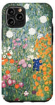 Coque pour iPhone 11 Pro Garden de fleurs (Blumengengarten) par Gustav Klimt
