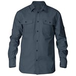 Fjallraven Men's Singi Trekking M Long Sleeved T shirt, Blue, XL UK