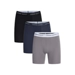 Urban Quest Bamboo Långbyxor 3-Pack Stl. S Herr Svart / Grå / Blå - Underkläder och Baslager för Löpare