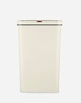 Tower 50L Rectangular Sensor Bin Cream