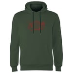 Transformers War For Cybertron Hoodie - Forest Green - S