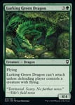 D&D-CLB 239/361 Lurking Green Dragon    -Foiled