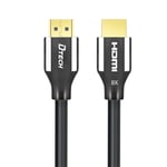 DTECH 8K HDMI Cable Supports 8K 60Hz 4K 144Hz 2K 165Hz Ultra HD High Speed 48Gbps for Monitor PC HDTV Projector PS4 and other HDMI Devices-1M