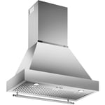 K100HERTX + KC36HERTX Heritage Fläkt, 100 cm, rostfritt stål