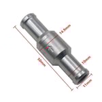 2 st Kontrollventil Envägsventil 10MM 10mm