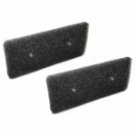 SAMSUNG DV70 Tumble Dryer Heat Pump Foam Lint Filter Black x 2