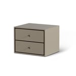Mavis Volt Vägghängt Sängbord 35x28.5x26 Beige