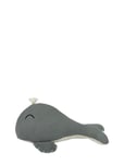 NOBODINOZ Wabi Sabi Whale Cushion 42X20X15 Blå