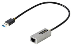 STARTECH - USB 3.0 to Gigabit Ethernet Adaptor, Grey