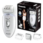 Panasonic ES-ED53 Wet & Dry Cordless Epilator for Women with 4 attachments
