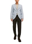 JACK & JONES Men's Jprfranco Noos Blazer Suit Jacket, Evening Haze/fit: Super Slim fit, 42R