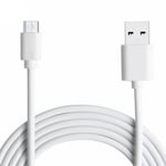 2 Metre Extra Long Micro USB Charging Cable Lead Compatible Samsung
