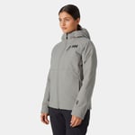 Helly Hansen Dam Odin Stretchig Vindjacka Med Huva 2.0 Grå M