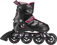 Nils Extreme Na11002 Justerbara Rullskridskor För Fritidsbruk Sort R. 35-38