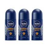 Nivea Men Stress Protect Roll-On Deodorant Antiperspirant Select Quantity
