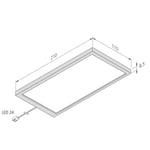 Hera LED-kaapinalusvalaisin Sky 3 kpl, 4 000 K, teräs