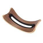 Samdi Arch Wooden Walnut Desk Holder Stand Rack Suitable For