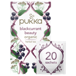 Pukka Blackcurrant Beauty Tea 20 Tea Bags (Pack of 4)