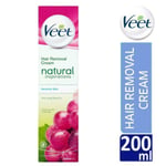 Veet Hair Removal Cream Sensitive Skin Body & Legs Natural Inspirations 200ml