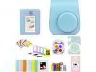 Loveinstant 8In1 Fodral Ramar Album Fuji Instax Mini 11 - Blå