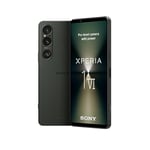 Sony Xperia 1 VI - 6.5 Inch 19.5:9 FHD+ HDR OLED - 120Hz Refresh rate - Triple lens - Android 14 - SIM free - 256GB Storage - IP65/68 rating - Dual SIM hybrid 1-36 months warranty - Khaki Green
