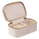 DARK Velvet Jewellery Box Micro Sand