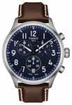 Tissot T1166171604200 Chrono XL Vintage Blue Dial Watch Brown / Male