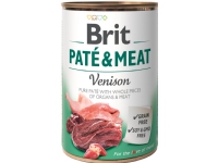 Brit Pate & Meat Venison 400 g - (6 pk/ps)