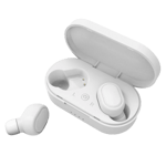 M1 TWS True Wireless Hörlurar EarBuds -  Vit (Färg: Vit)
