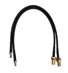 Connector CRC9 (TS5) Male to SMA Female Adapter Cable 20 cm Black For Huawei E5180 and External Antenna for Router 4G LTE 5G Modem Hotspot 20cm