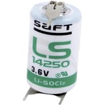 Saft LS 14250 3PFRP Specialbatteri 1/2 AA U-lödstift