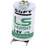 Saft LS 14250 3PFRP Specialbatteri 1/2 AA U-lödstift