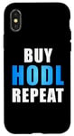 iPhone X/XS Buy, HODL, Repeat – Crypto & Bitcoin Investing Humor Case