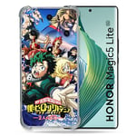 Cokitec Coque Renforcée pour Honor Magic 5 Lite Manga My Hero Academia Affiche