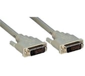 MCL - Câble DVI-D mâle / DVI-D mâle dual link (24+1) - 5m