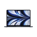 MacBook Air M2 (2022) 13.6', 3.5 GHz 256 Go 8 Go Apple GPU 10, Minuit - QWERTY - Anglais, Italien - Neuf