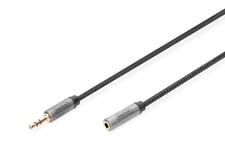 Digitus Audio Extension Cable, 3.5 mm jack to 3.5 mm socket