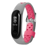 Angersi Strap Compatible with Xiaomi Mi Band 3/4 Strap,Soft Silicone Sport Replacement Watch Strap Band Fitness Strap Bracelet Wristband compatible with Xiaomi Mi Band 3/4