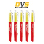 Milwaukee 48223201 INKZAL Pack of Five Yellow Job-site Highlighters