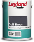 Leyland Trade Soft Sheen Emulsion Paint - Brilliant White 5L