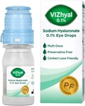 VizHyal – Preservative Free Eye Drops 0.1% for Treatment of Dry Eyes – 10ml