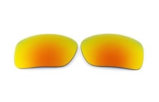 NEW POLARIZED REPLACEMENT FIRE RED LENS FOR OAKLEY TURBINE SUNGLASSES