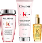 Kérastase Genesis Shampoo and Conditioner Set with Elixir Ultime Leave-In Oil, R