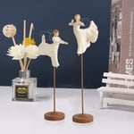 2 st Willow Tree Nativity Figur Staty Handmålad Dekoration Julgåva Juldekoration Ornament