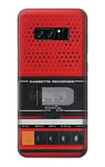 Red Cassette Recorder Graphic Case Cover For Note 8 Samsung Galaxy Note8