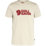 Fjällräven Mens Fjällräven Logo T-shirt (Vit (CHALK WHITE/113) Small)